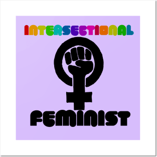 Intersectional feminist Posters and Art